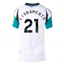 Newcastle United Tino Livramento #21 Bortedrakt Kvinner 2024-25 Kortermet